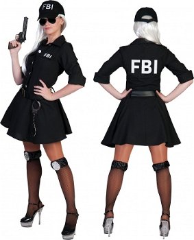 FBI Agent lady maat 32-34 36-38 40-42 44-46 - 1