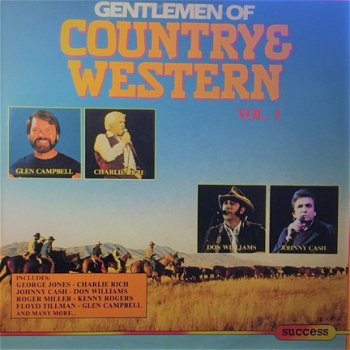 LP - Gentlemen Of Country & Western Vol. 1 - 1