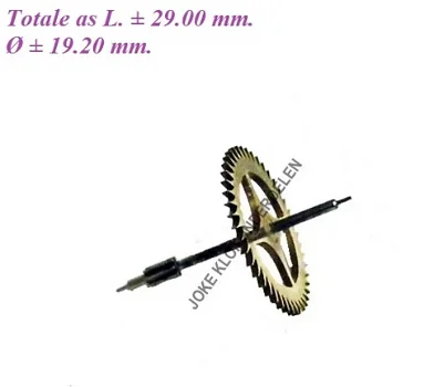 = Ankerwiel = Franse pendule = 36271 - 1