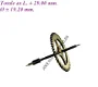 = Ankerwiel = Franse pendule = 36271 - 1 - Thumbnail