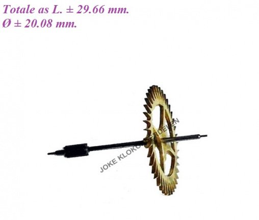 === Ankerwiel = Franse pendule = oud === 36270 - nr. 1