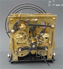 === Regulateur uurwerk = Mauthé = oud === 36263