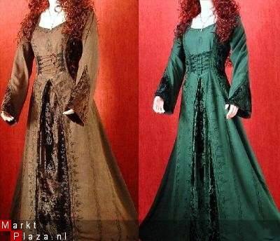 Goa middeleeuwse jurk Gothic A3063 - 1