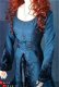 Goa middeleeuwse blauwe jurk Gothic P3063 - 1 - Thumbnail