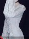 Gotische witte top uit viscose en velours 3123 - 1 - Thumbnail