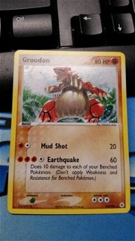 Groudon 102/101 Ex Hidden Legends - 1