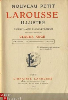 CLAUDE AUGE**NOUVEAU PETIT LAROUSSE ILLUSTRE**1927** - 4