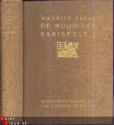 MAURITS SABBE**DE NOOD DER BARISEELE'S**VAN DISHOECK BUSSUM