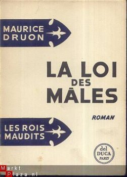 MAURICE DRUON**LES ROIS MAUDITS 4 LA LOI DES MALES*SOFTCOV - 1