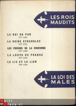 MAURICE DRUON**LES ROIS MAUDITS 4 LA LOI DES MALES*SOFTCOV - 5