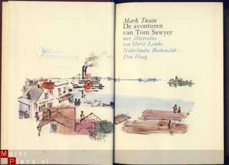 MARK TWAIN**DE AVONTUREN VAN TOM SAWYER**NED. BOEKEN CLUB - 2