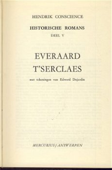 HENDRIK CONSCIENCE**1.EVERAARD T' SERCLAES.2.DE BOERENKRIJG* - 2