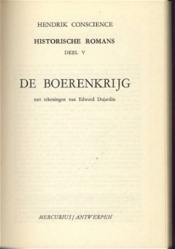 HENDRIK CONSCIENCE**1.EVERAARD T' SERCLAES.2.DE BOERENKRIJG* - 3