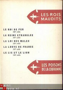 MAURICE DRUON**LES ROIS MAUDITS 3 LES POISONS DE LA COURONNE - 5