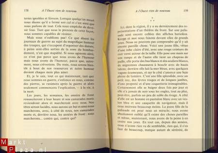 ERICH MARIA REMARQUE**A L' OUEST RIEN DE NOUVEAU**LES CENT L - 4