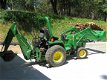 1998 John Deere 755 4x4 tractor met voorlader & graafmachine - 2 - Thumbnail