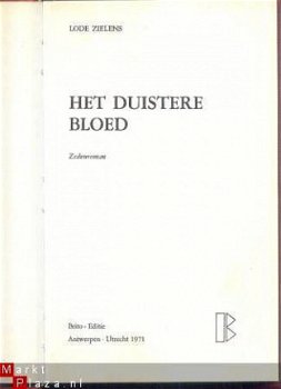 LODE ZIELENS **HET DUISTERE BLOED**1971**RODE BRITO HARDCOVER - 2