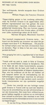 GRAHAM GREENE**REIZEN MET MIJN TANTE**RODE TEXTUUR LINNEN** - 4