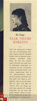 LIN TAIYI**NAAR NIEUWE HORIZON**J. H. GOTTMER HAARLEM - 2