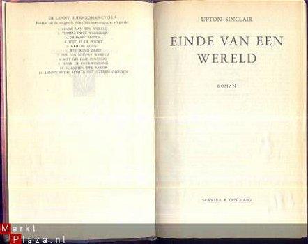 UPTON SINCLAIR**EINDE VAN EEN WERELD**WORLD'S END**SERVIRE** - 2