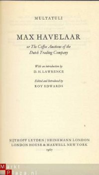 MULTATULI**MAX HAVELAAR*or*THE COFFEE AUCTIONS OF DUTCH TRAD - 6