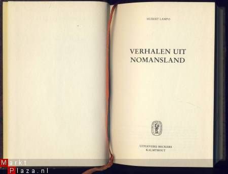 HUBERT LAMPO**VERHALEN UIT NOMANSLAND**BRUINE WALTER BECKERS - 2