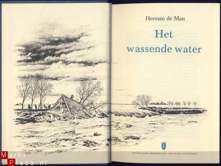 HERMAN DE MAN**HET WASSENDE WATER**LINNEN NBC BOEKENCLUB - 1