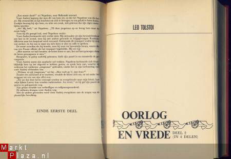 LEO TOLSTOI**OORLOG EN VREDE**HARM VAN TONGENEN - 3