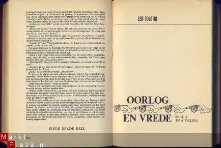 LEO TOLSTOI**OORLOG EN VREDE**HARM VAN TONGENEN - 7