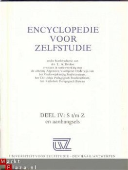 ENCYCLOPEDIE VOOR ZELFSTUDIE***DEEL IV: S t/m Z **DEN HAAG - 1