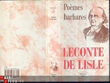 CHARLES LECONTE DE LISLE*1818-1894*POEMES BARBARES*BIBLATTES