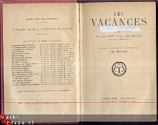 MME LA COMTESSE DE SEGUR*LES VACANCES*36 VIGNETTES**BERTALI*