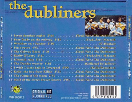 CD - The Dubliners - Seven drunken nights - 2