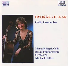 CD - Dvorak - Elgar - - Maria Kliegel