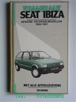 [1991] Vraagbaak Seat Ibiza 1984-1991, Olving, Kluwer. - 1