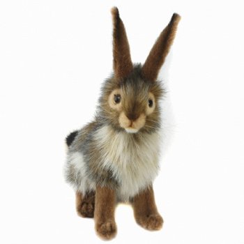 Levensechte wild konijn Hansa, 23 cm - 1