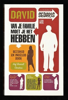 VAN JE FAMILIE MOET JE HET HEBBEN - David Sedarius - 1