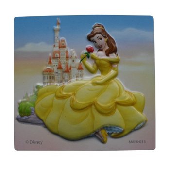 Disney magneet Belle en kasteel bij Stichting Superwens! - 1