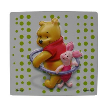 Disney magneet Winnie en Knorretje hoepel bij Stichting Superwens! - 1