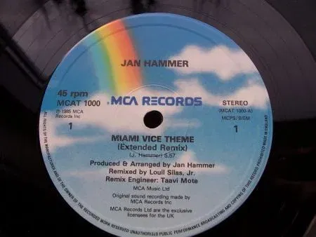 JAN HAMMER MIAMI VICE THEME - Afbeelding 2