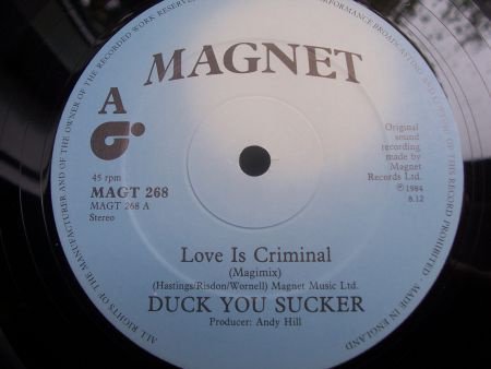 DUCK YOU SUCKER LOVE IS CRIMINAL - Afbeelding 2