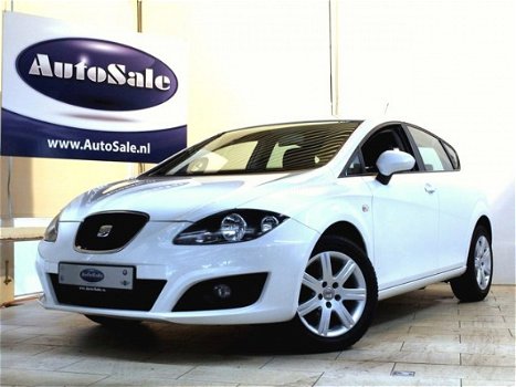 Seat Leon - 1.6 TDI Sport & Style 115.000 km CRUISE MFSTUUR ECC CLIMA LMV '10 - 1