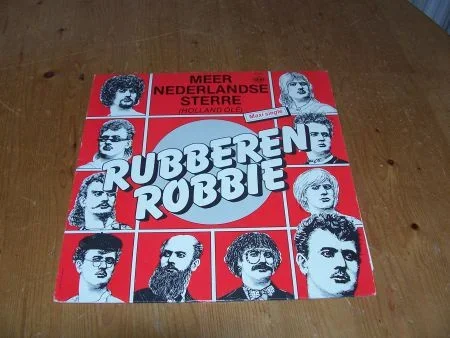 RUBBEREN ROBBIE MEER NEDERLANDSE STERRE 8x - nr. 1