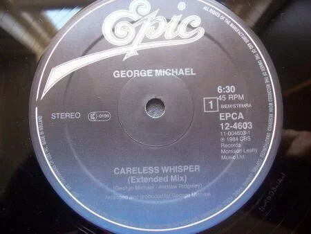 GEORGE MICHAEL CARELESS WHISPER 2x DOOS 1 - 2