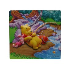 Disney magneet Winnie en Knorretje bij Stichting Superwens!