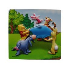 Disney magneet Winnie, Knorretje en Teigetje bij Stichting Superwens!