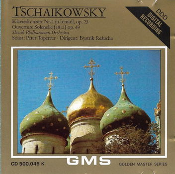 CD - Tchaikowsky - Klavierkonzert nr.1 - Peter Topercer - 1