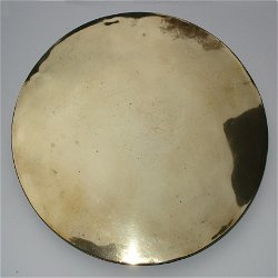 Messing lens voor harpslinger Ø 28 cm
