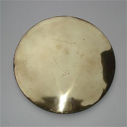 Messing lens voor harpslinger Ø 24 cm