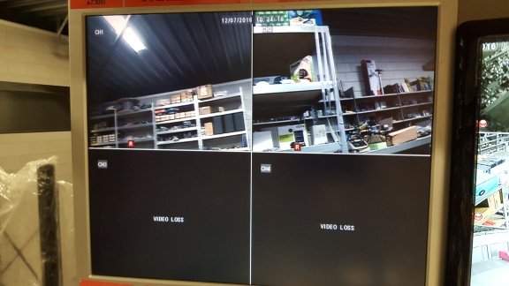 Camera opname bewakingsysteem met 2 700 tvl camera,s plug and play - 2